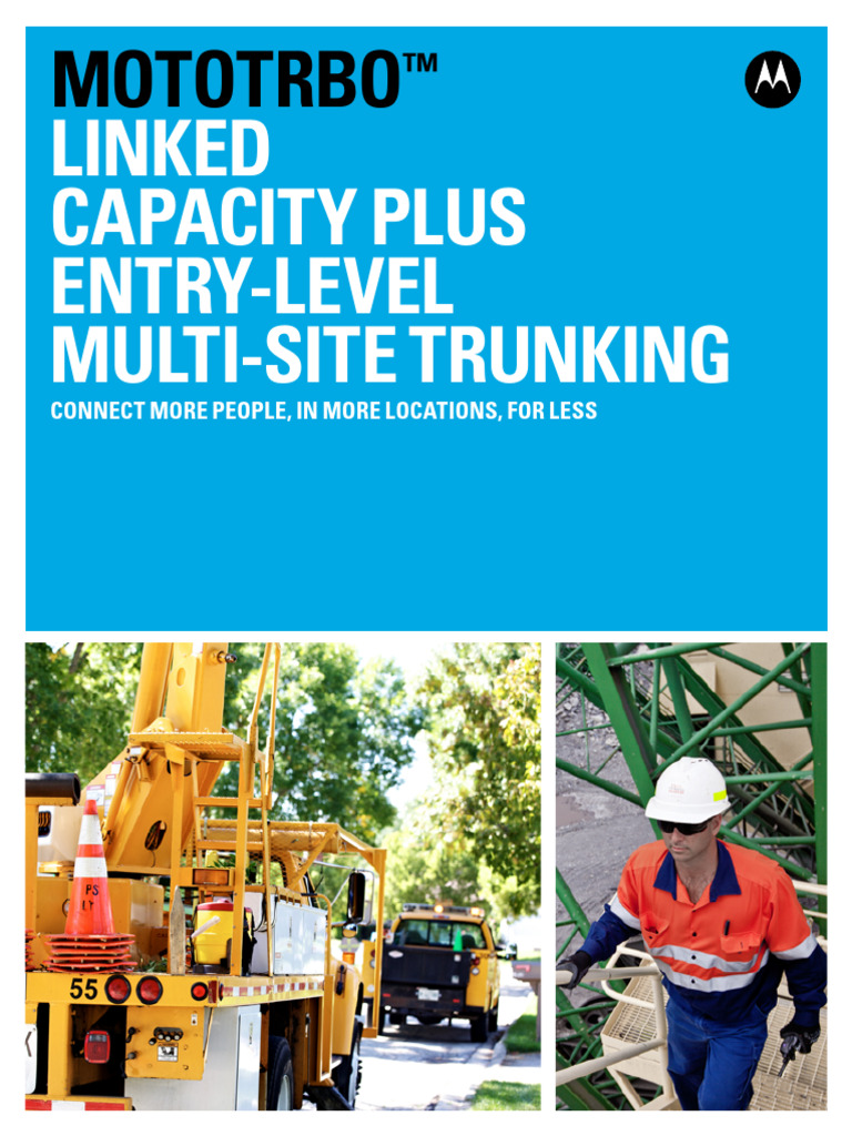 Mototrbo Linked Capacity Plus Brochure 2012 | PDF | Telephone | Radio