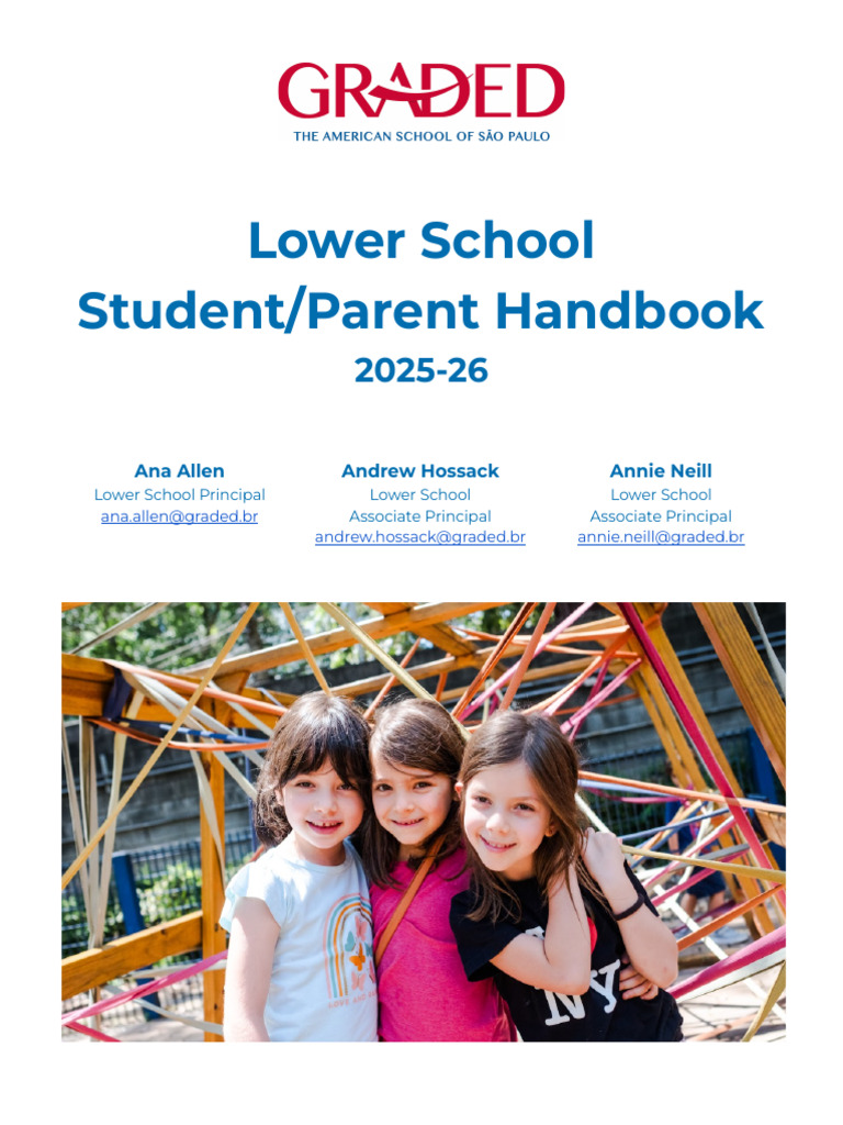 Lower School Handbook 2025-26 | PDF | Learning | Intelligence