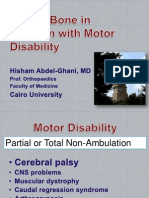 Fragility Fractures in Children With Motor Disability