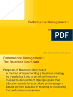 MBAO 6030 Performance MGMT II Balanced Scorecard