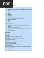 Biodata Format for Marriage