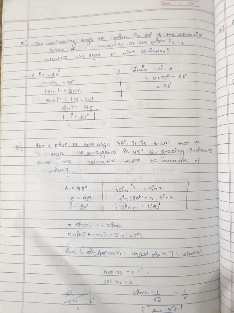 Class Notes of Physics | PDF