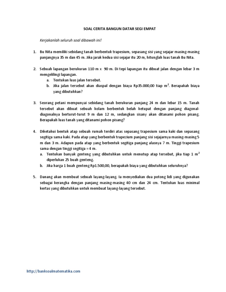 soalbangundatarsmpkelas7