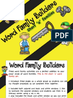 Word Family Builders