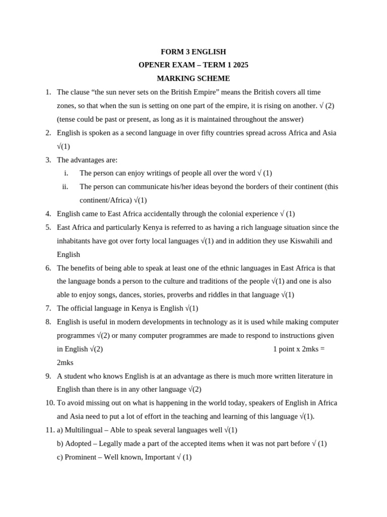 English f3 Ms | PDF | English Language | Human Communication