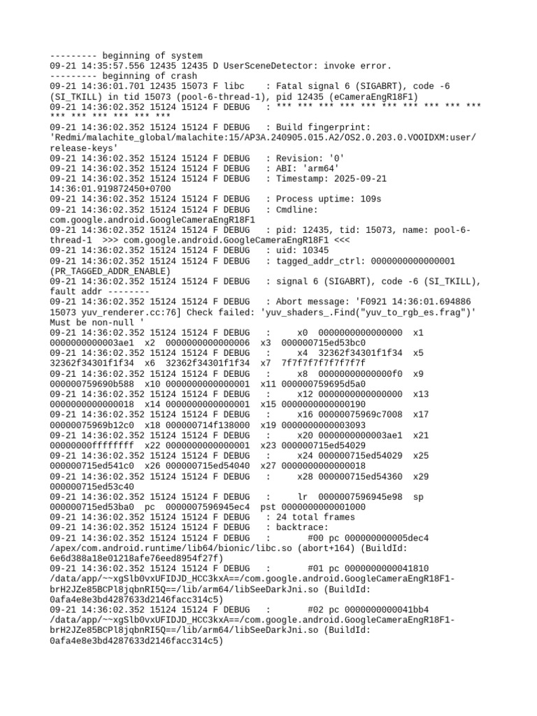 Log Cat 1758440163732 | PDF | Computing | Software