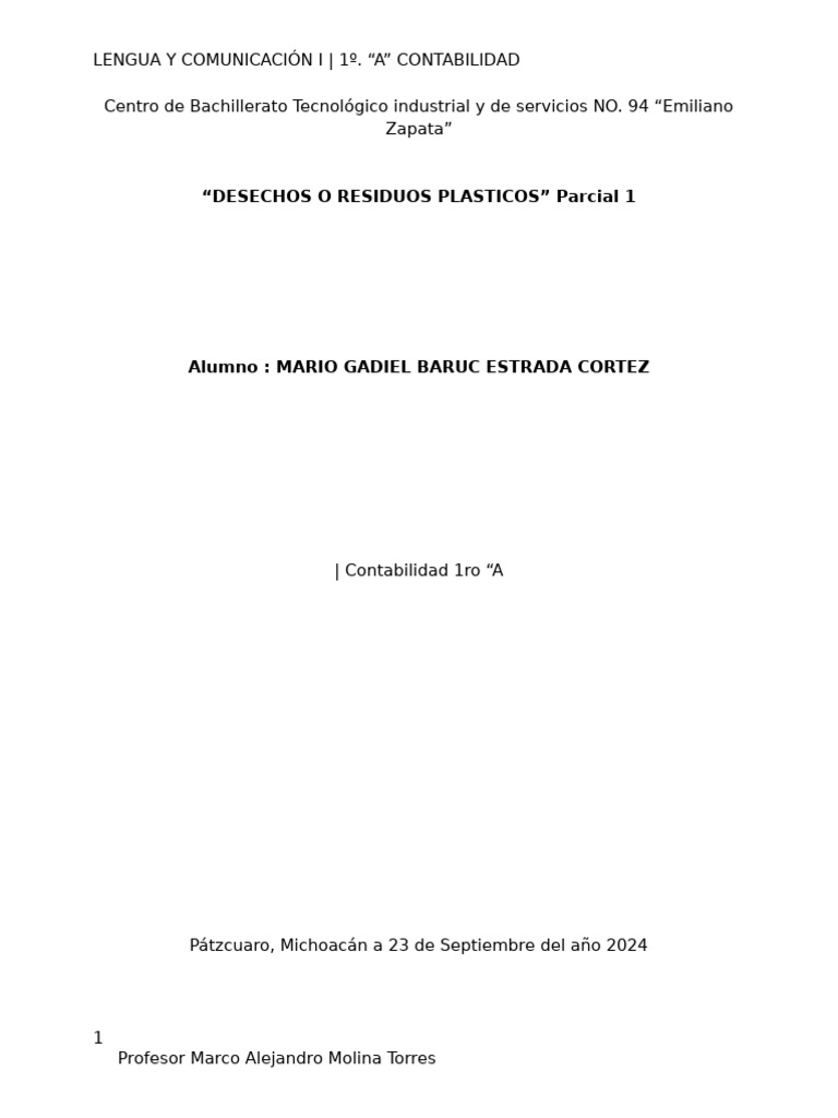Impacto de los Residuos Plásticos | PDF | Residuos | El plastico