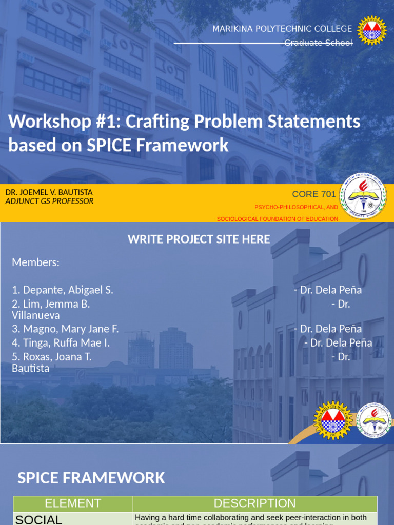 Crafting Problem Statements for Education | PDF | Human Communication ...