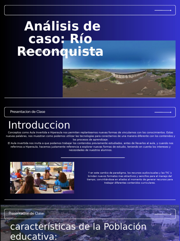 Innovación Educativa en el Río Reconquista | PDF | Suelo | Salón de clases