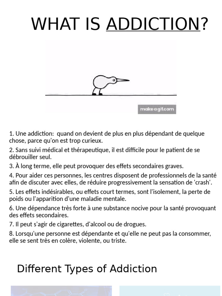 Comprendre l'addiction et ses effets | PDF