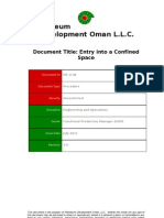 PR-1148 - Entry Into A Confined Space Procedure