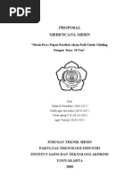 Download Proposal Merencana Mesin by Ali Fikri Manfalathy SN93873580 doc pdf