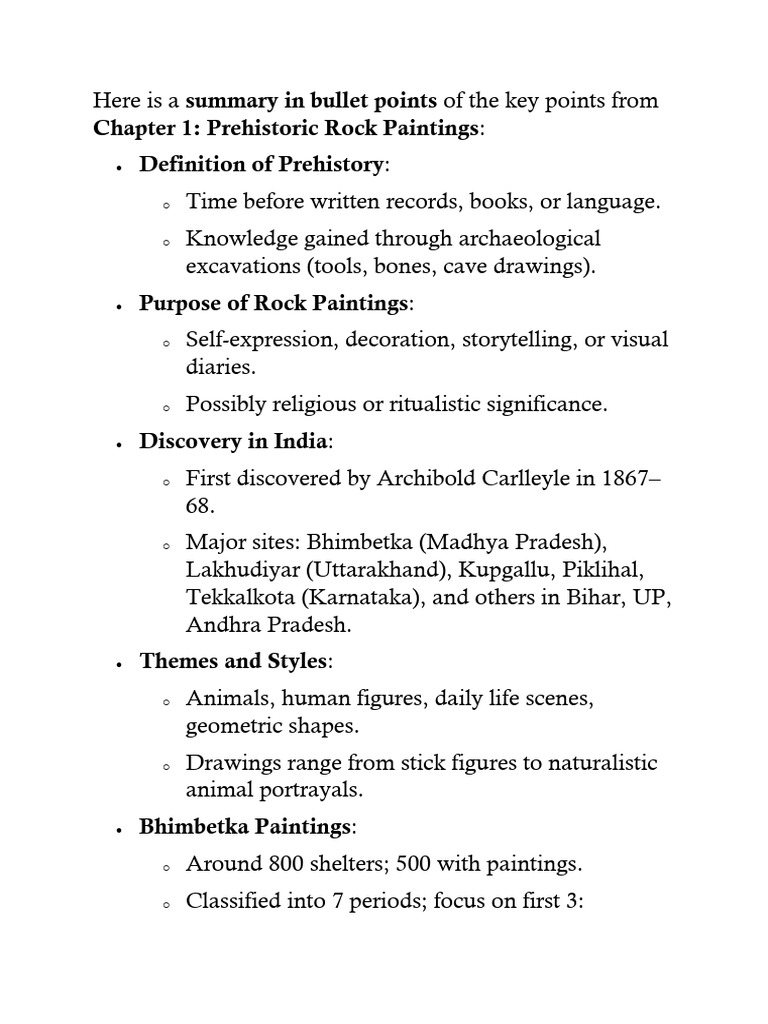 Chapter 1 Fine Arts Notes | PDF