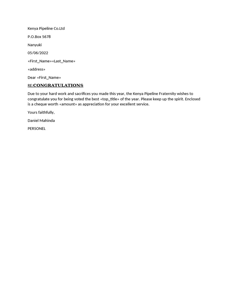 Congrats | PDF