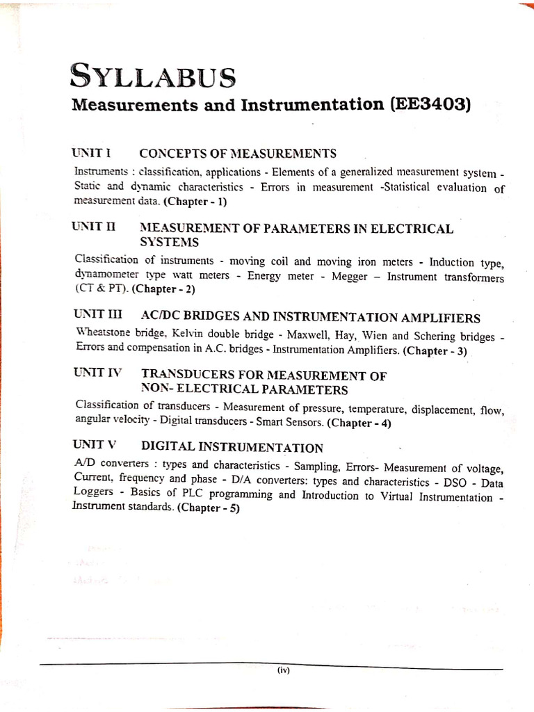 M&I Unit 1 | PDF