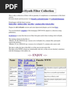 Download AviSynth Filter Collection by Syar Arif SN93874977 doc pdf
