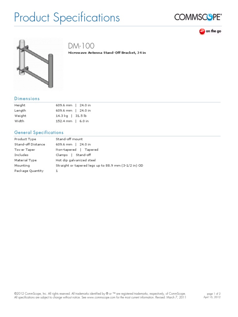 DM 100 | PDF | Technology & Engineering