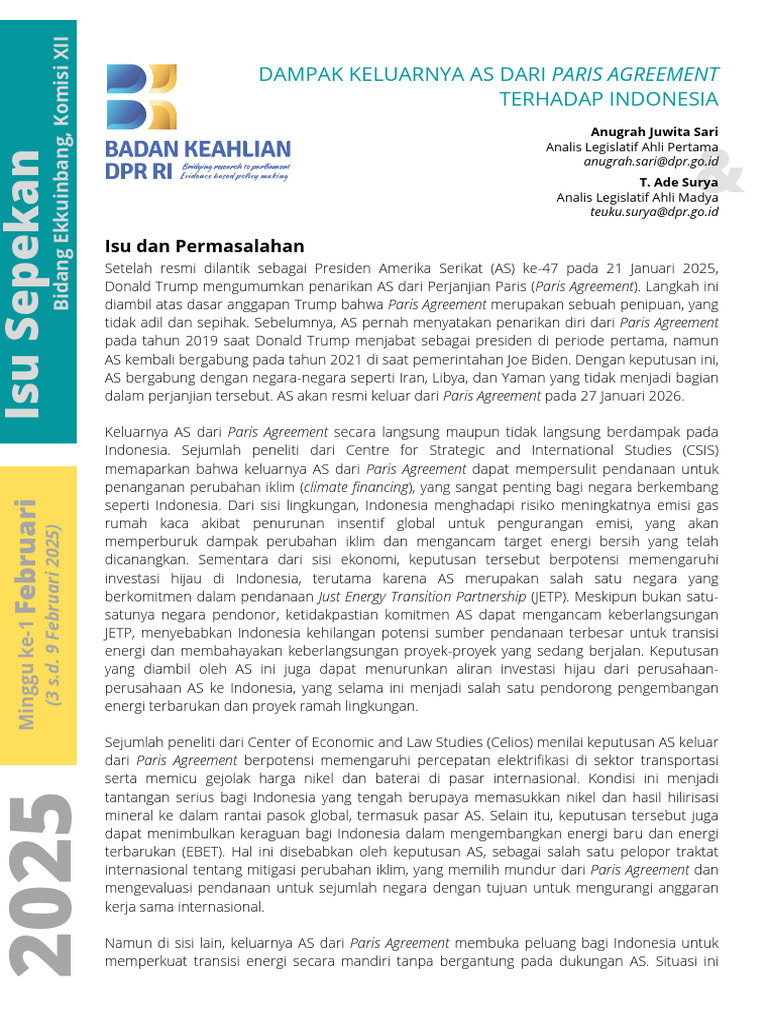 Isu Sepekan - I-PUSLIT-Februari-2025-2425 | PDF
