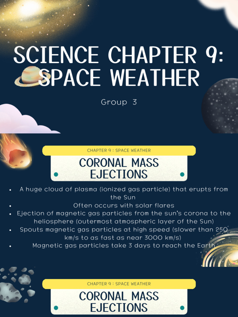 Coronal Mass Ejections & Solar Wind Presentation and Slides | PDF ...