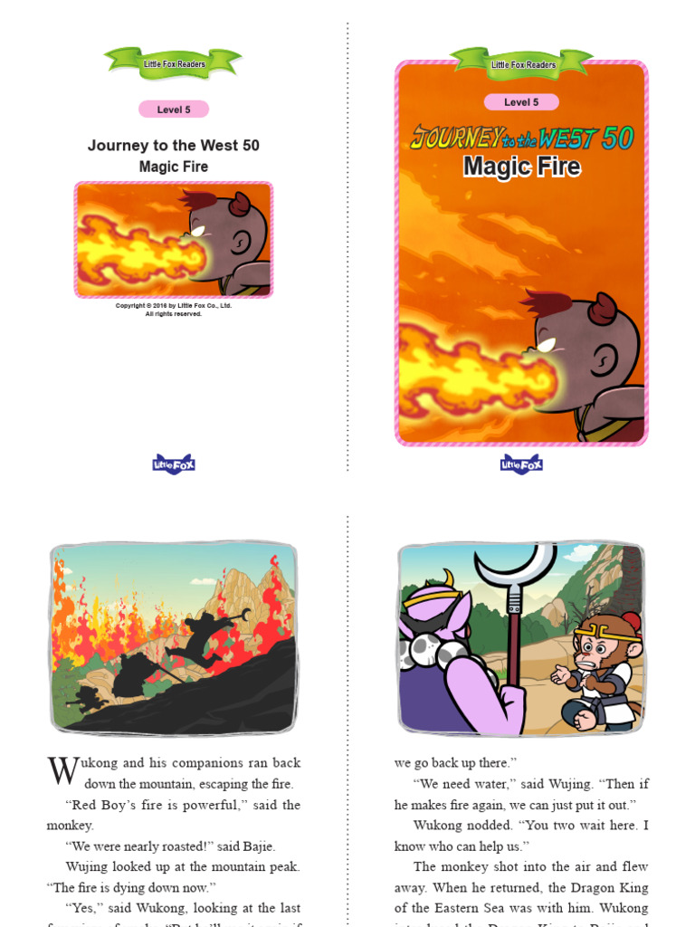 Magic Fire in Journey to the West 50 | PDF