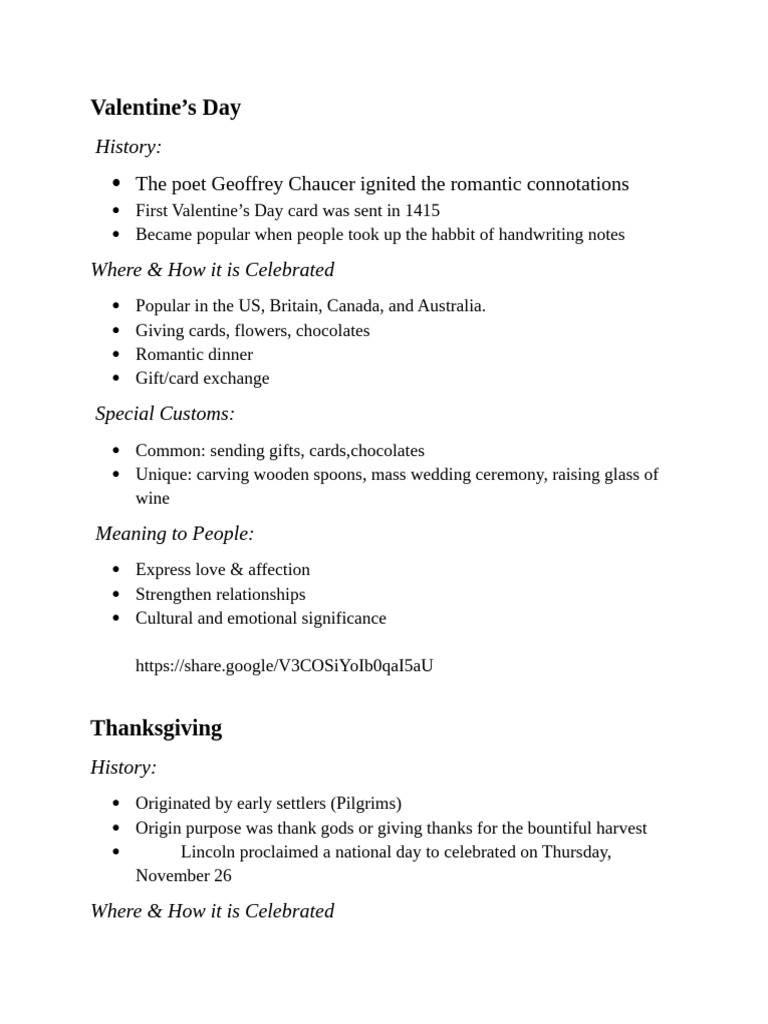 Holiday Information Sep25 (4in1 EDITION) | PDF | Christmas | Valentine ...