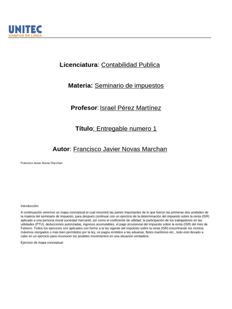 SEminario de Impuestos | PDF | Impuesto sobre la renta | Economias