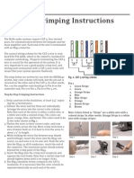 Complete Crimping Instructions For CAT-5: Pair 2 Pair 1 Pair 4 Pair 3