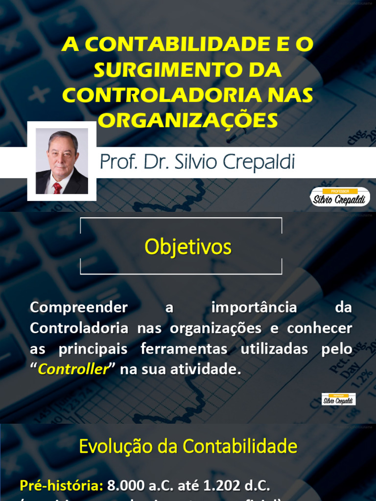Controladoria e Contabilidade nas Organizações | PDF | Contabilidade ...