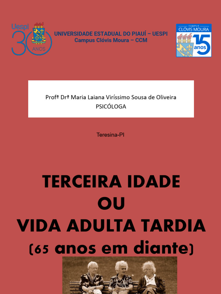 Envelhecimento e Longevidade na Terceira Idade | PDF | Depressão ...