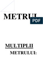 Metril - Multiplii - Submultiplii