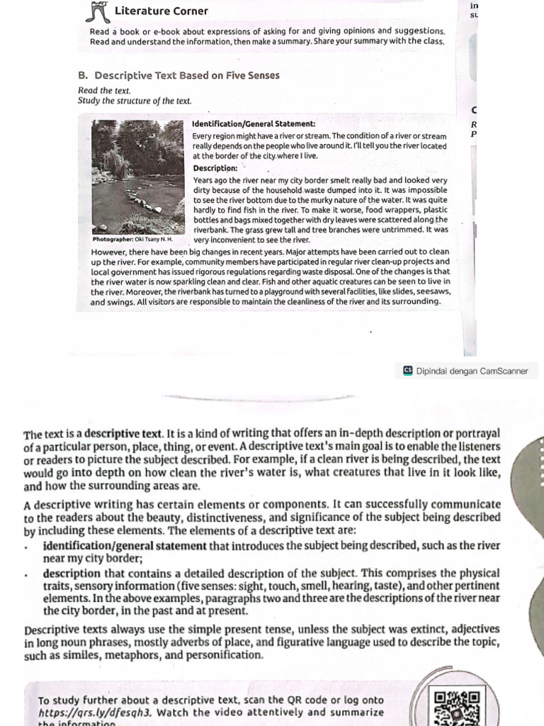 Descriptive Text XI | PDF