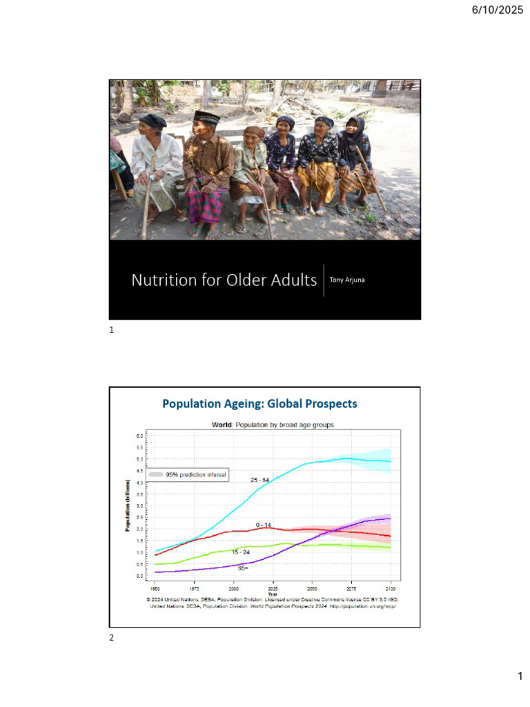 Nutrition Strategies for Aging Adults | PDF | Foods | Nutrition