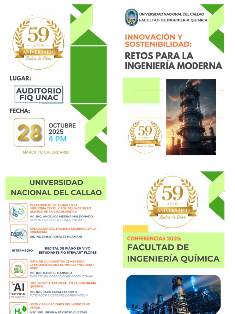 Final Conferencias Fiq Unac 2025 | PDF