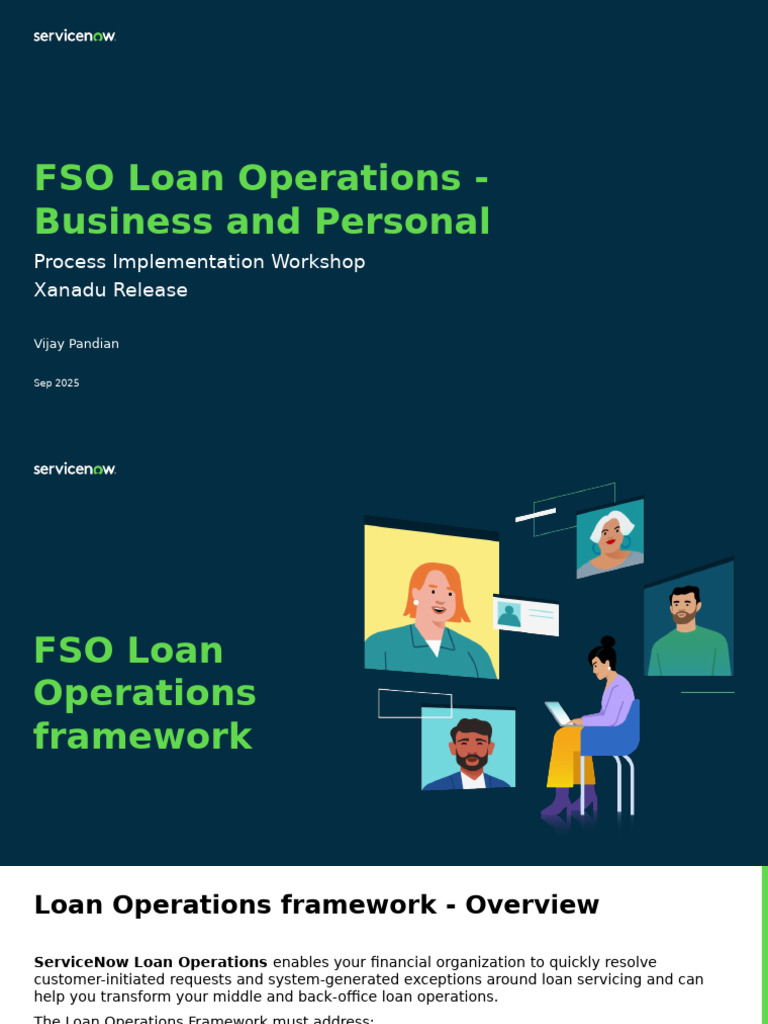 Loan Operations Framework Workshop Guide | PDF | Performance Indicator ...