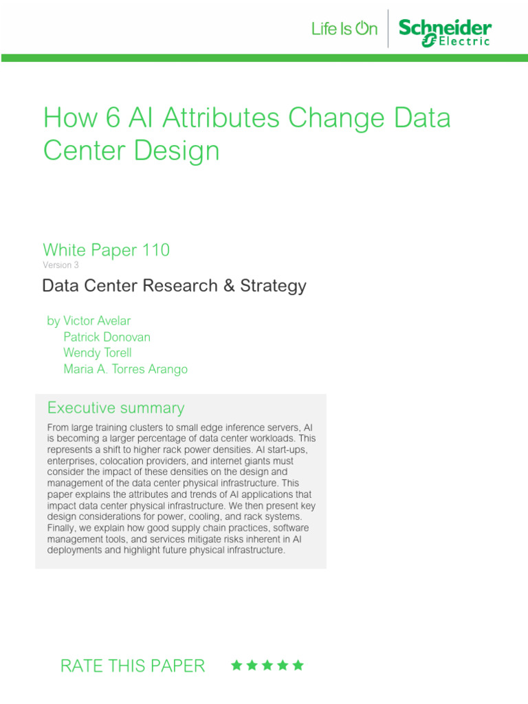 AI's Impact on Data Center Design | PDF | Data Center | Artificial ...