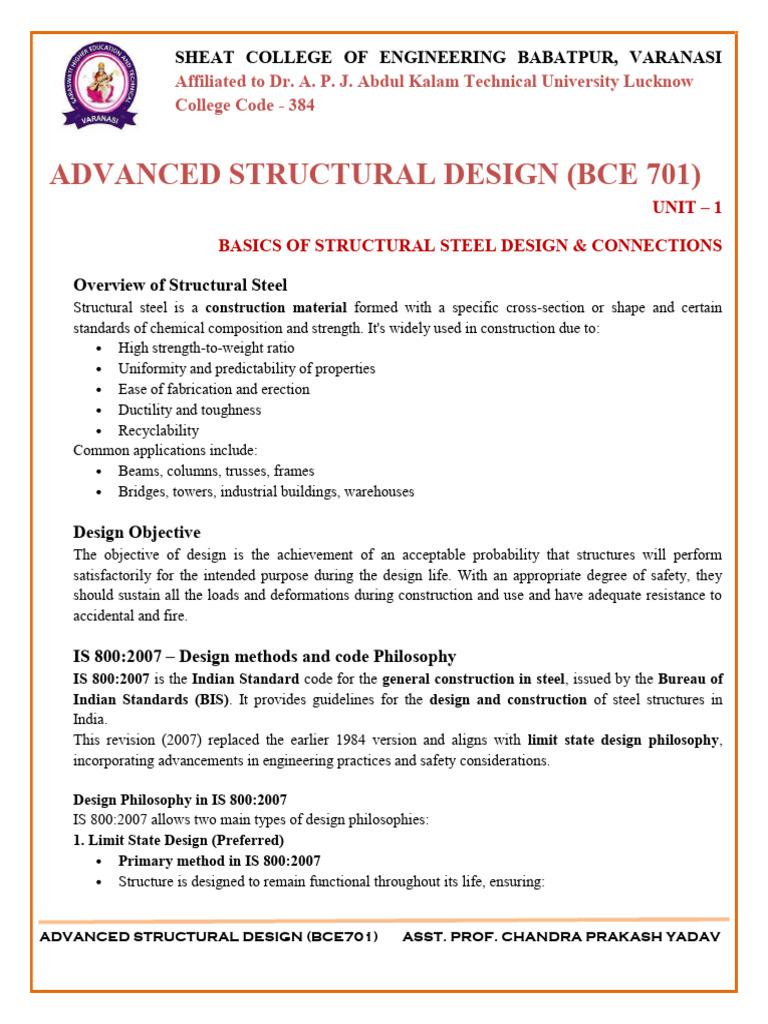 Unit1page1 9 | PDF | Structural Load | Strength Of Materials