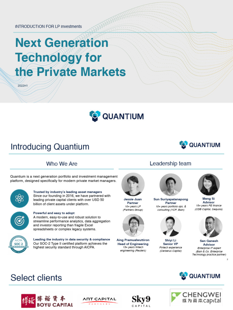 2022H1 Quantium Introduction - FOF (ENG) (1) - Read-Only | PDF ...