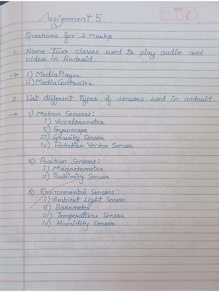 Mad Assignment 5 | PDF