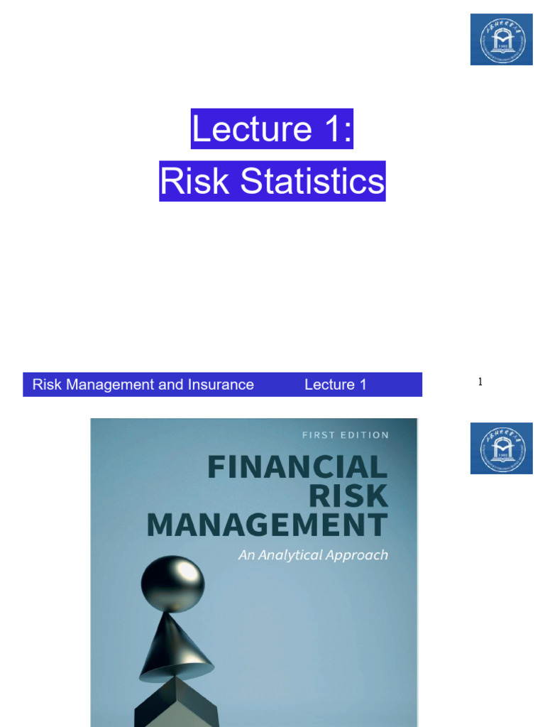 Risk Management: Statistics & Theory | PDF | Risk | Random Variable