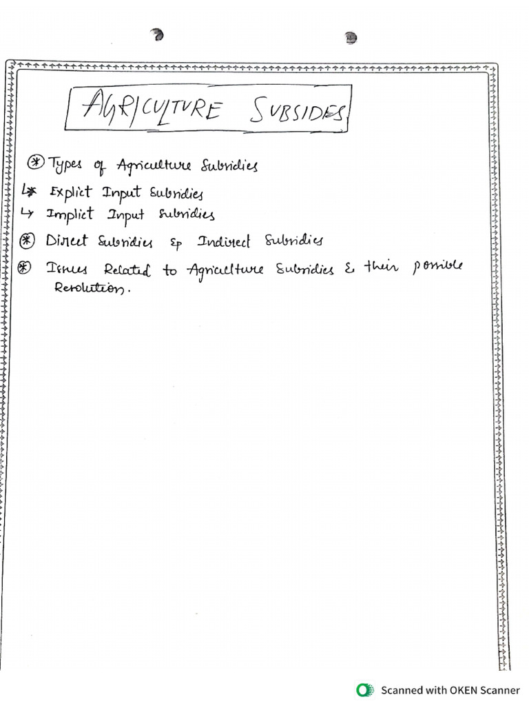 Subsides & MSP | PDF