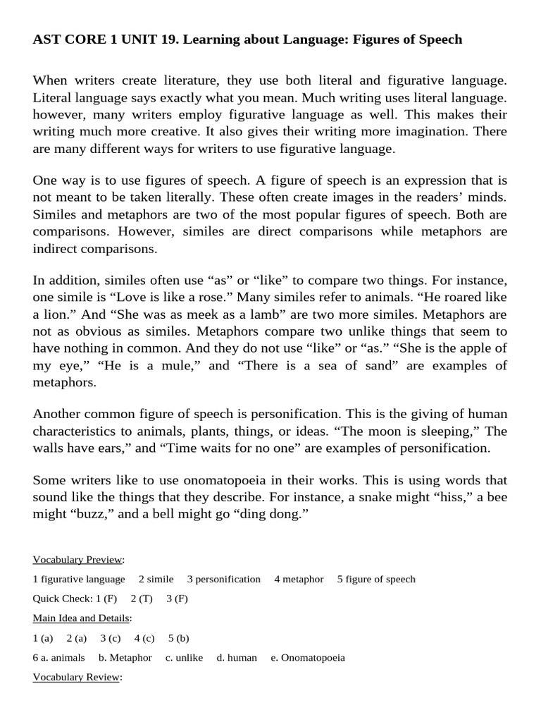 Ast Core 1 19 | PDF