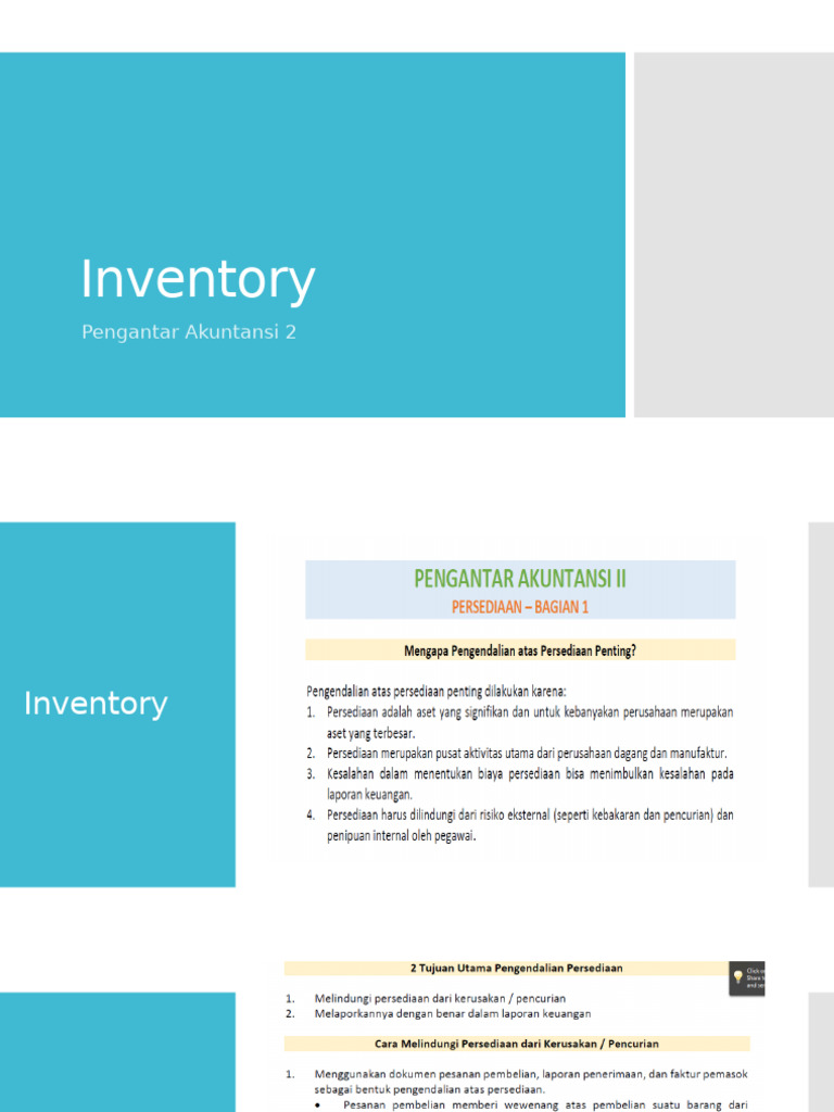 Inventory 2 | PDF