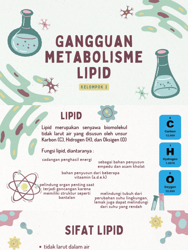 Metabolisme dan Gangguan Lipid | PDF