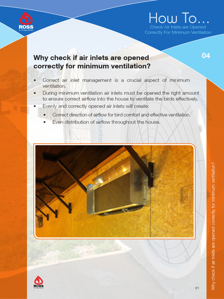RossVentHowTo04 AirInlets EN16 | PDF | Ventilation (Architecture ...