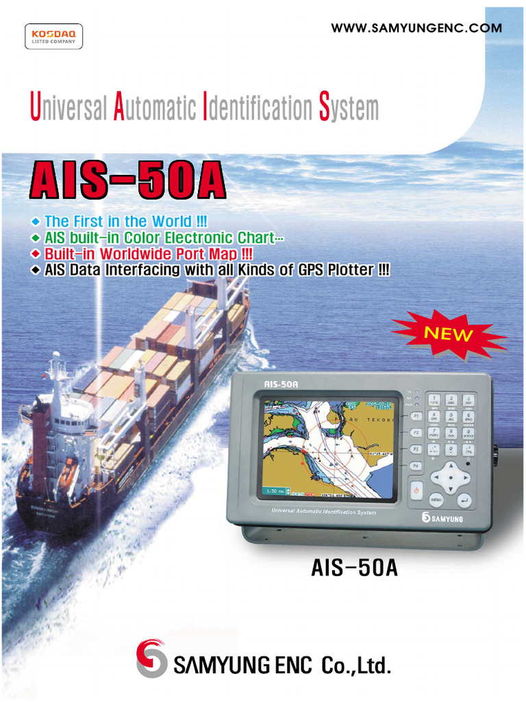 AIS-50A: Advanced AIS Transponder | PDF | Wireless | Computing