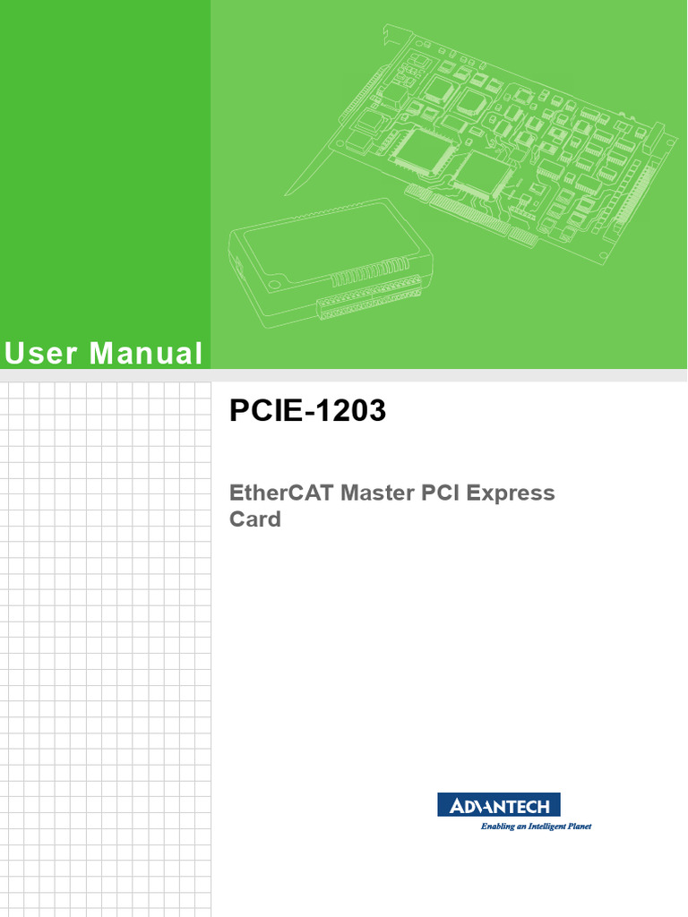 PCIE-1203 EtherCAT Master Manual | PDF | Computer Network | Computer ...