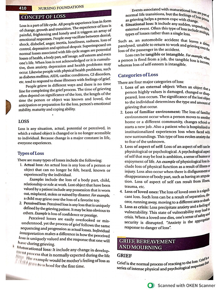 Care of Terminally Ill, Death and Dying | PDF