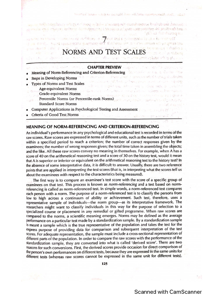 Norms | PDF