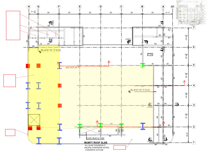 Mumty Roof Slab Specifications | PDF