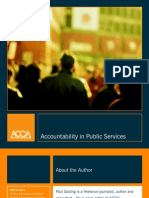 Accountability in Public Services